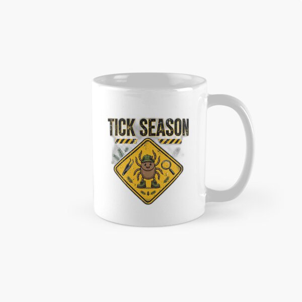 Item preview, Tick Season Long Island Shirt | Funny Check Yourself Tick Warning T-Shirt designed and sold by FitEnvy.
