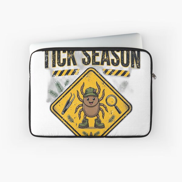 Item preview, Tick Season Long Island Shirt | Funny Check Yourself Tick Warning T-Shirt designed and sold by FitEnvy.