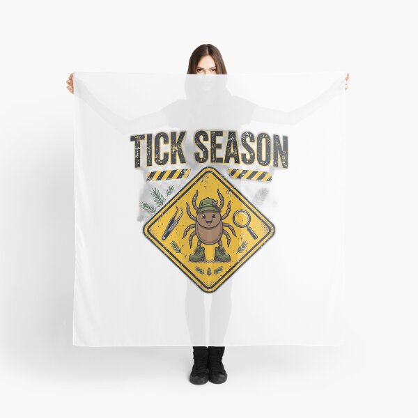 Item preview, Tick Season Long Island Shirt | Funny Check Yourself Tick Warning T-Shirt designed and sold by FitEnvy.