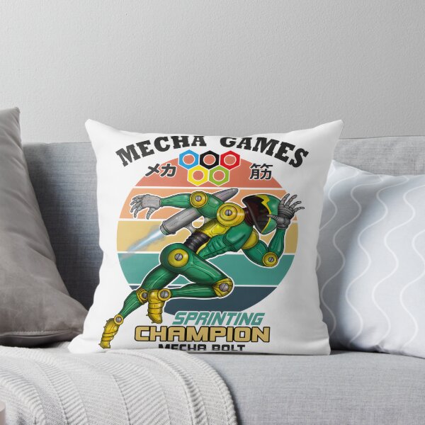 Item preview, Mecha Muscle Robot Sprinting Champion Futuristic Athletic Design designed and sold by TheFajbar.