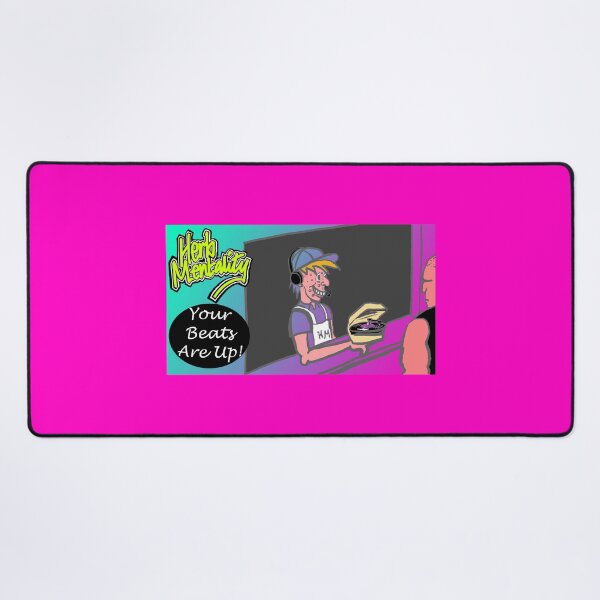 Item preview, Your Beats Are Up (mauve) designed and sold by Herb-Mentality.