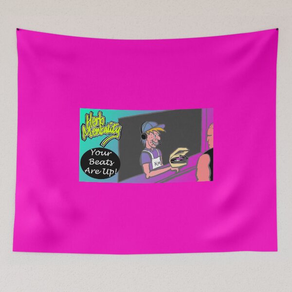 Item preview, Your Beats Are Up (mauve) designed and sold by Herb-Mentality.