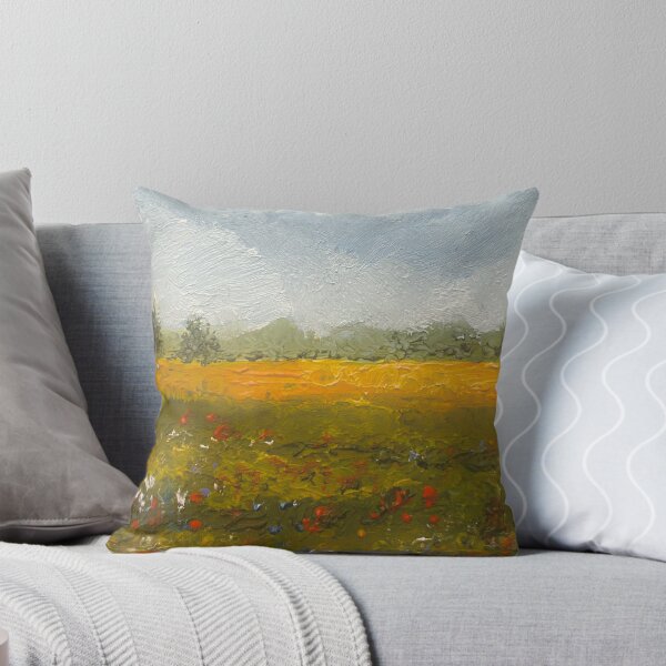 Item preview, General CONGRATULATIONS with Knife Painted Country Landscape designed and sold by JoyfulWhimsy.