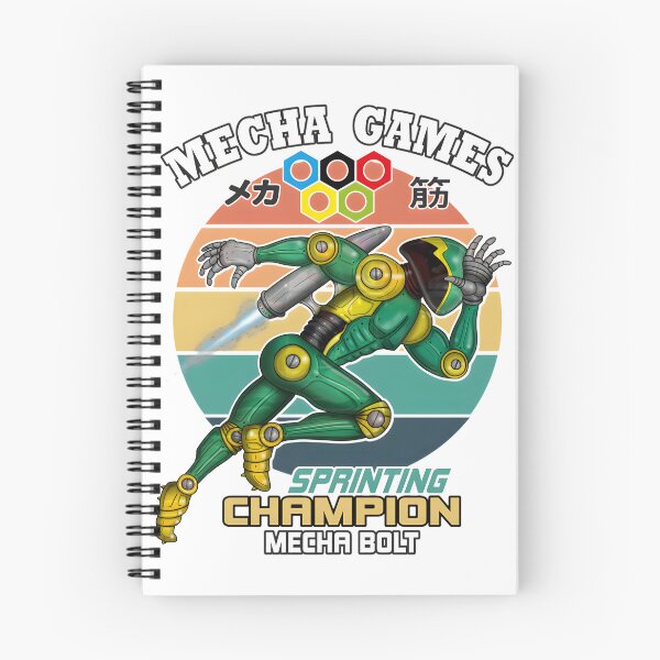 Item preview, Mecha Muscle Robot Sprinting Champion Futuristic Athletic Design designed and sold by alimud.
