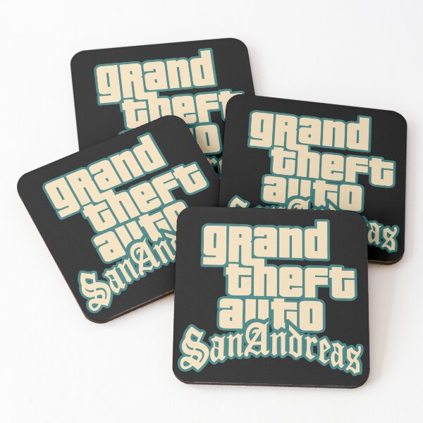 Item preview, GTA Grand Theft Auto Logo San Andreas SA Pastel Grove Street designed and sold by BubblePopRed.