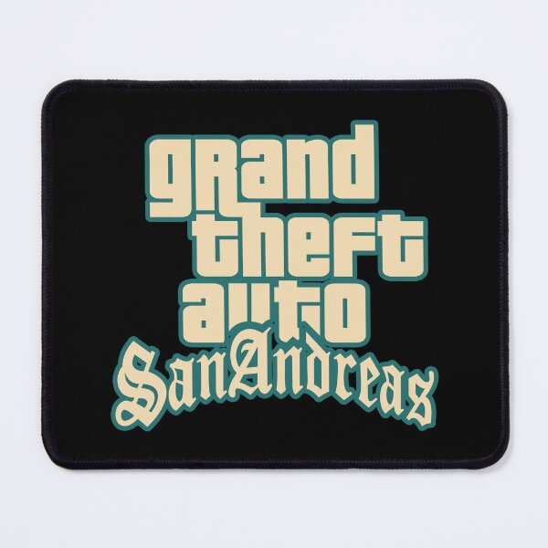 Item preview, GTA Grand Theft Auto Logo San Andreas SA Pastel Grove Street designed and sold by BubblePopRed.