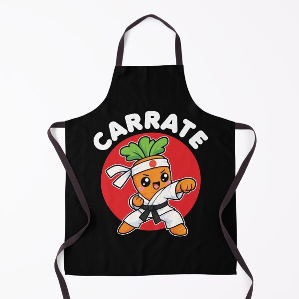 Item preview, Funny Carrot Karate Cartoon – Martial Arts Pun Carrate designed and sold by MO DESIGNS.