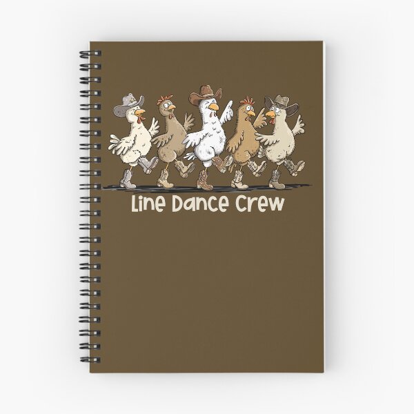 Item preview, Line Dance Crew I Funny Cowboy Chickens designed and sold by modartis.