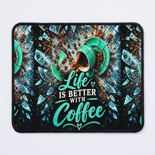 Item preview, Life is Better with Coffee designed and sold by CyndiEpps.