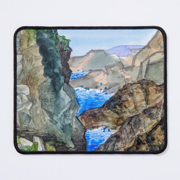 Item preview, Mizen Head in watercolour designed and sold by Art-By-Rosalind.