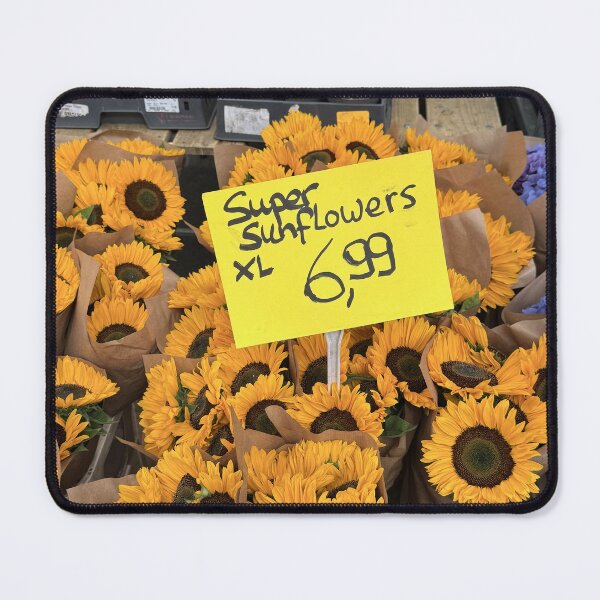 Item preview, XL Sunflowers - Netherlands Albert Cup Market designed and sold by VerwaterDesigns.