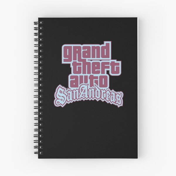 Item preview, GTA Grand Theft Auto Logo San Andreas SA Pastel Blue and Red designed and sold by BubblePopRed.