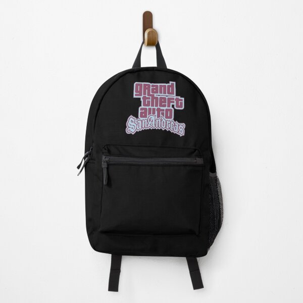 Item preview, GTA Grand Theft Auto Logo San Andreas SA Pastel Blue and Red designed and sold by BubblePopRed.