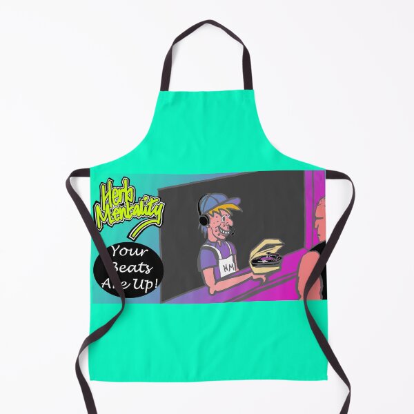 Item preview, Your Beats Are Up (teal) designed and sold by Herb-Mentality.