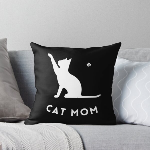 Item preview, Cat Mom – Cat Mom T-Shirt with cat motif designed and sold by Katja LebenFreude.