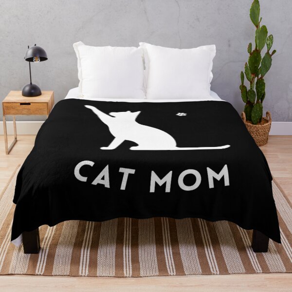 Item preview, Cat Mom – Cat Mom T-Shirt with cat motif designed and sold by Katja LebenFreude.
