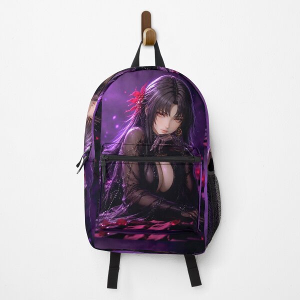 Item preview, Dark Anime Girl – Gothic Fantasy Woman Purple Aesthetic Japanese Anime Art designed and sold by Dyan4.