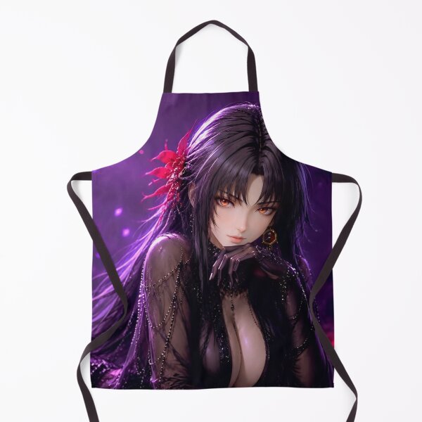 Item preview, Dark Anime Girl – Gothic Fantasy Woman Purple Aesthetic Japanese Anime Art designed and sold by Dyan4.