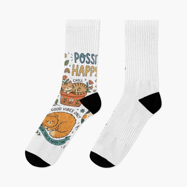 Item preview, POSSITIVELY HAPPY CATS designed and sold by decimalades.