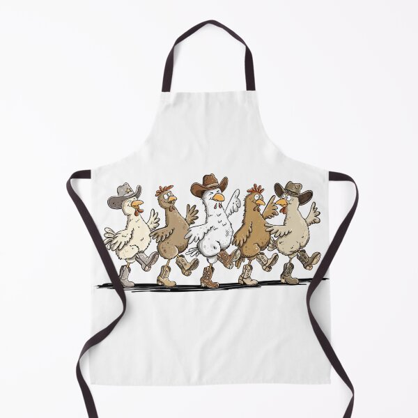 Item preview, Line Dance I Funny Cowboy Chickens designed and sold by modartis.