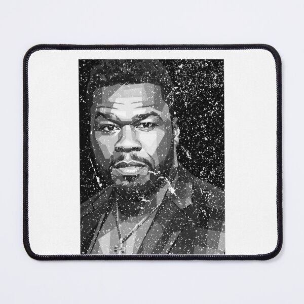 Item preview, 50 cent Grayscale  designed and sold by omorrowsgStudio.