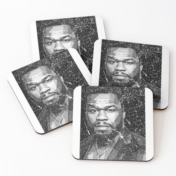 Item preview, 50 cent Grayscale  designed and sold by omorrowsgStudio.