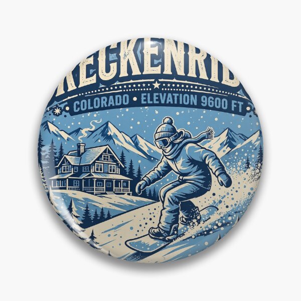 Item preview, Breckenridge Colorado Shirt | Vintage Ski Resort Souvenir T-Shirt designed and sold by FitEnvy.