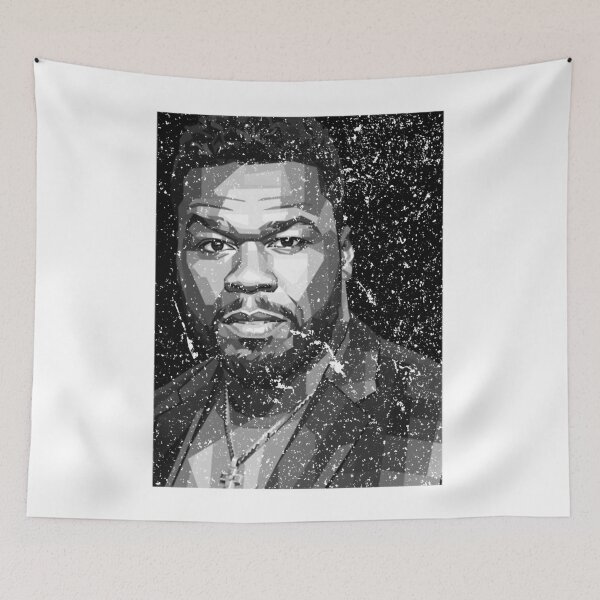 Item preview, 50 cent Grayscale  designed and sold by omorrowsgStudio.