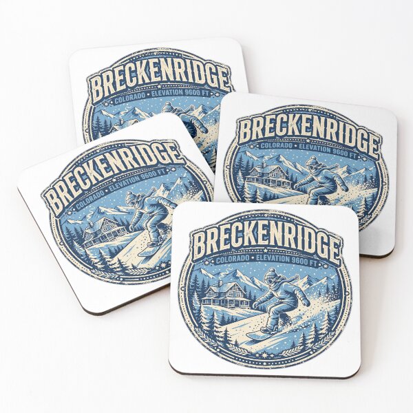 Item preview, Camiseta de Breckenridge, Colorado | Camiseta de recuerdo vintage de una estación de esquí designed and sold by FitEnvy.