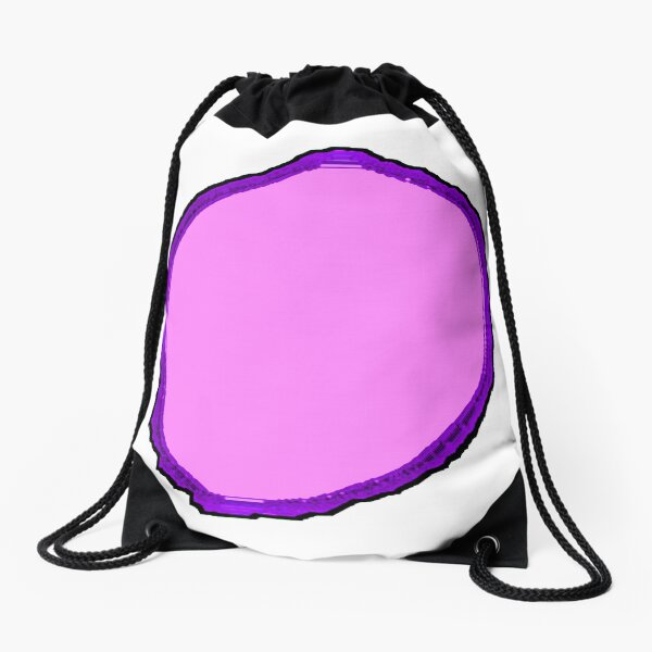 y8vis1t5l6tn5jrg #10 (Pink Tree Slice) Drawstring Bag