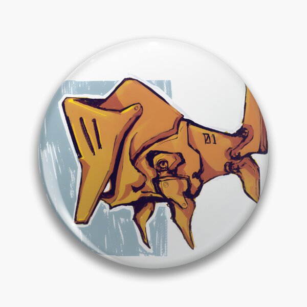 Item preview, Futuristic Mecha Robot Inspired by Aquatic Fish Design designed and sold by alimud.