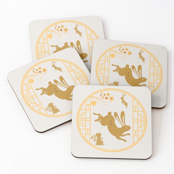 Item preview, Mid-Autumn Festival Rabbit | Moon Festival | Chinese Lunar Aesthetic designed and sold by BEAUTY EAST.