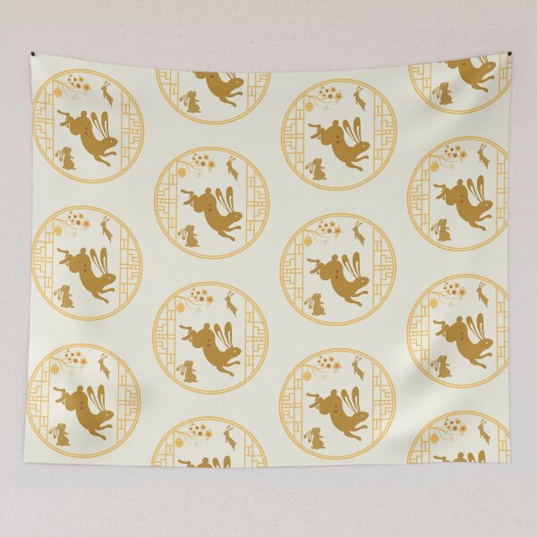 Item preview, Mid-Autumn Festival Rabbit | Moon Festival | Chinese Lunar Aesthetic designed and sold by BEAUTY EAST.