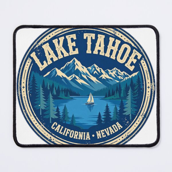 Item preview, Lake Tahoe Shirt | Vintage California Nevada Souvenir T-Shirt designed and sold by FitEnvy.