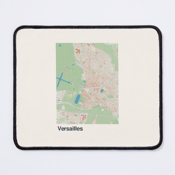 Item preview, Versailles Minimalistic Map Art designed and sold by MapsNerd.