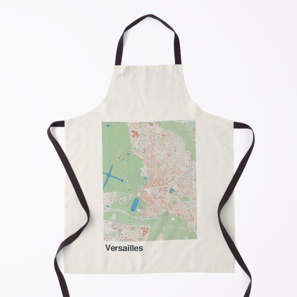 Item preview, Versailles Minimalistic Map Art designed and sold by MapsNerd.