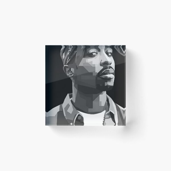 Item preview, Tupac Shakur Grayscale designed and sold by gosipli438.