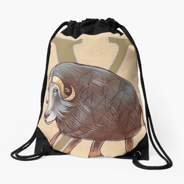 Y is for YAK Drawstring Bag