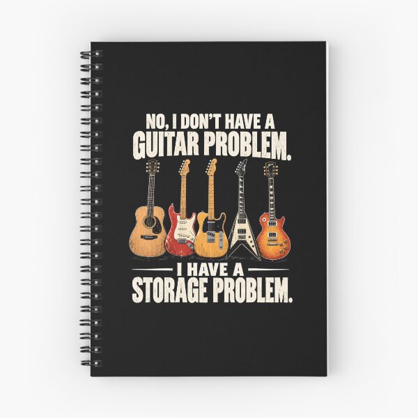 Item preview, No I Don't Have A Guitar Problem I Have A Storage Problem designed and sold by a-turner-paint.