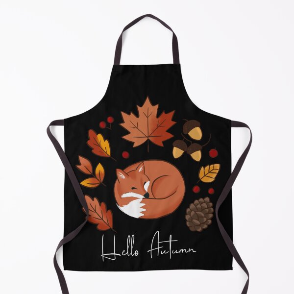 Aperçu de l'œuvre Bonjour Automne Renard Endormi créée et vendue par MoonlightTrace.