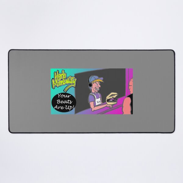 Item preview, Your Beats Are Up (grey) designed and sold by Herb-Mentality.