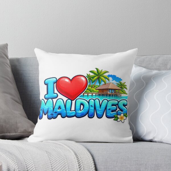 Item preview, i love maldives 2 designed and sold by Looplk.