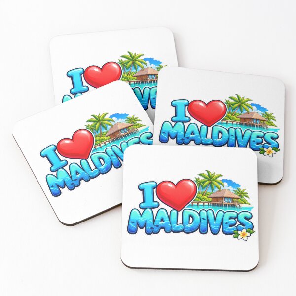 Item preview, i love maldives 2 designed and sold by Looplk.