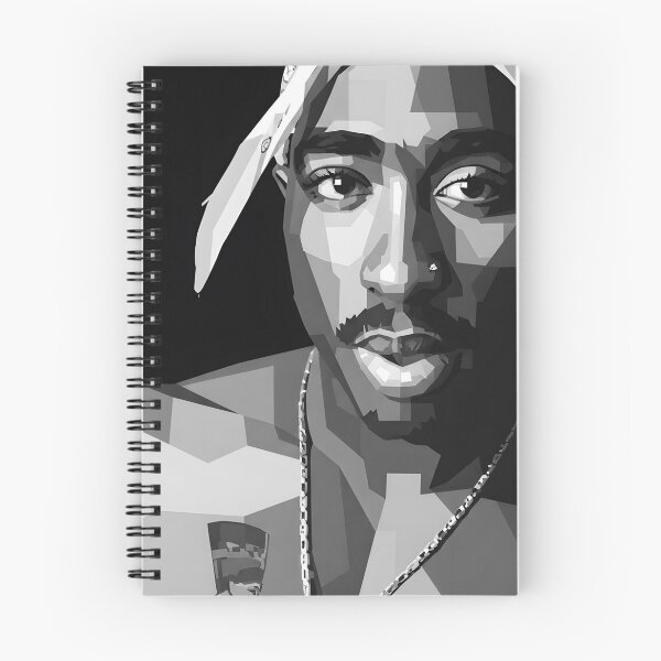 Item preview, Tupac Shakur Grayscale designed and sold by gosipli438.