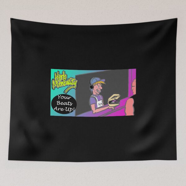 Item preview, Your Beats Are Up (black) designed and sold by Herb-Mentality.