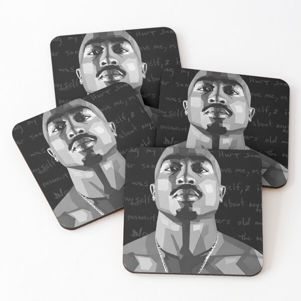 Item preview, Tupac Shakur Grayscale designed and sold by gosipli438.