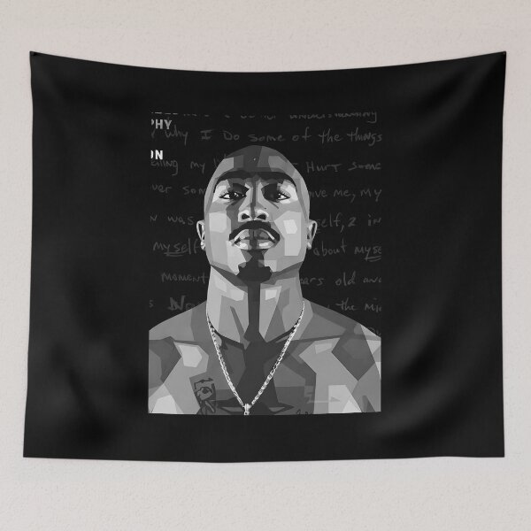 Item preview, Tupac Shakur Grayscale designed and sold by gosipli438.