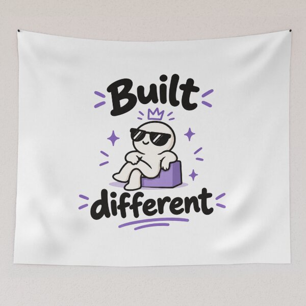 Item preview, Built Different. You can do it. designed and sold by JiG-7.