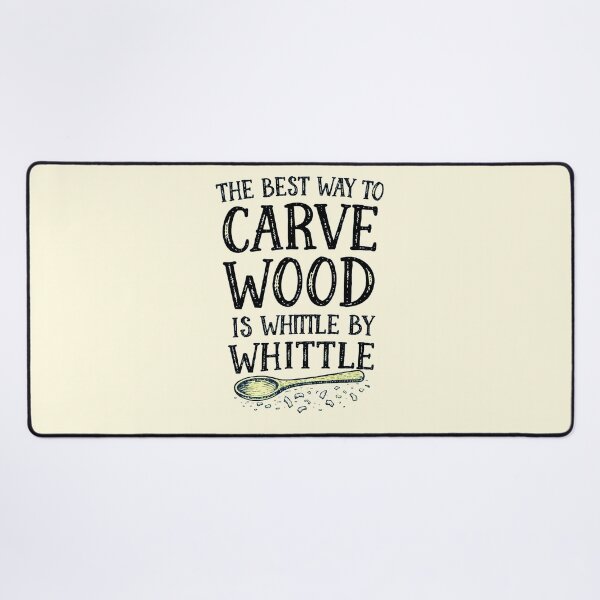 Item preview, The Best Way to Carve Wood Vintage Rustic Quote designed and sold by Thegoldenline.