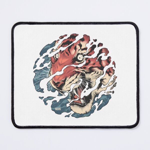 Item preview, Tora Japanese Tiger Tattoo Art Design Inspired by Traditional Ink Style designed and sold by SavanahFirefox.